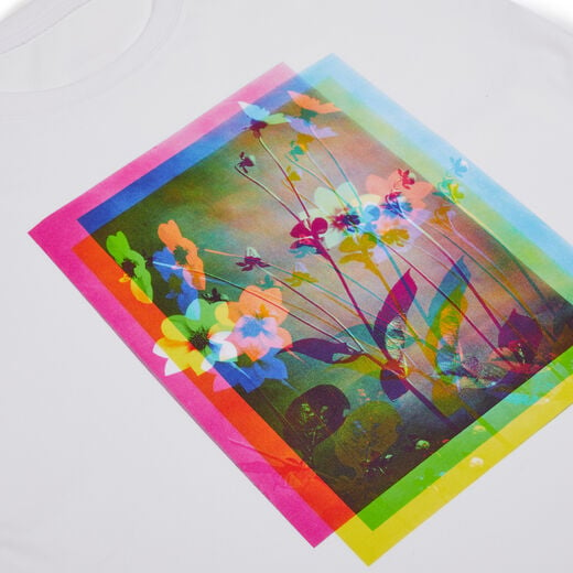 Henry Irving colourful Dahlia t-shirt 